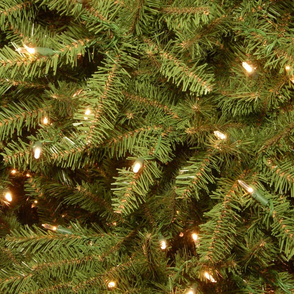 National Tree Company 6.5 ft. Dunhill Fir Artificial Christmas Tree w/ Clear Lights- $100