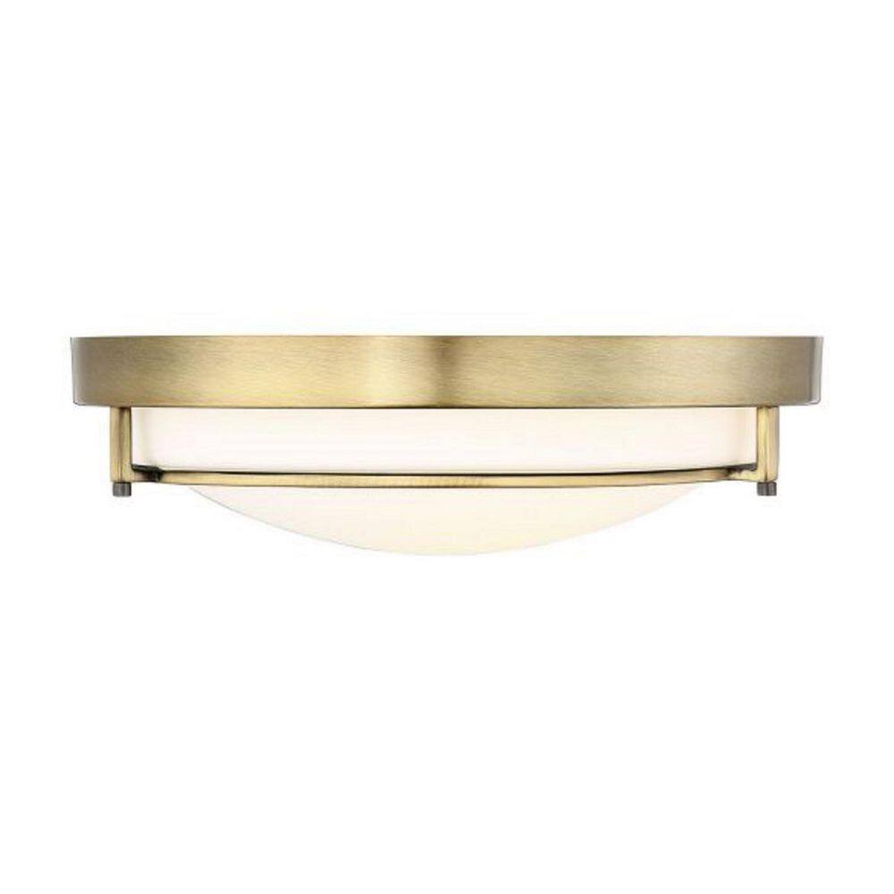 Savoy House Meridian 13 in. W x 4 in. H 2-Light Semi-Flush Mount - $55