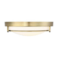 Savoy House Meridian 13 in. W x 4 in. H 2-Light Semi-Flush Mount - $55