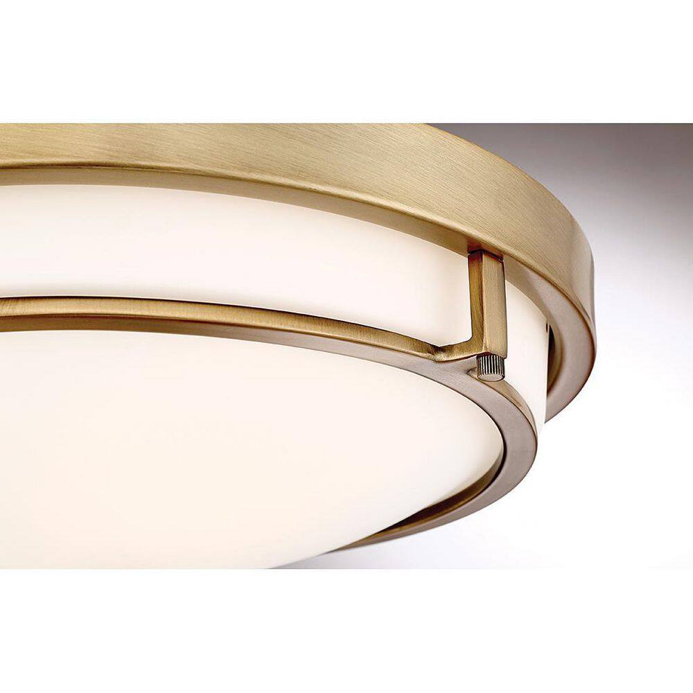 Savoy House Meridian 13 in. W x 4 in. H 2-Light Semi-Flush Mount - $55