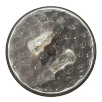 13 in. 2-Light Farmhouse Oil Rubbed Bronze Drum Flush Mount Ceiling Light Fixture - $40
