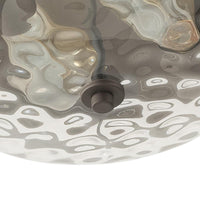 aiwen 13 in. 2-Light Farmhouse Oil Rubbed Bronze Flush Mount Ceiling Light Fixture - $60