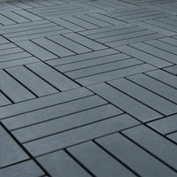 1 ft. x 1 ft. All-Weather Plastic Square Interlocking Patio Deck Tiles (44-Pack) - $85