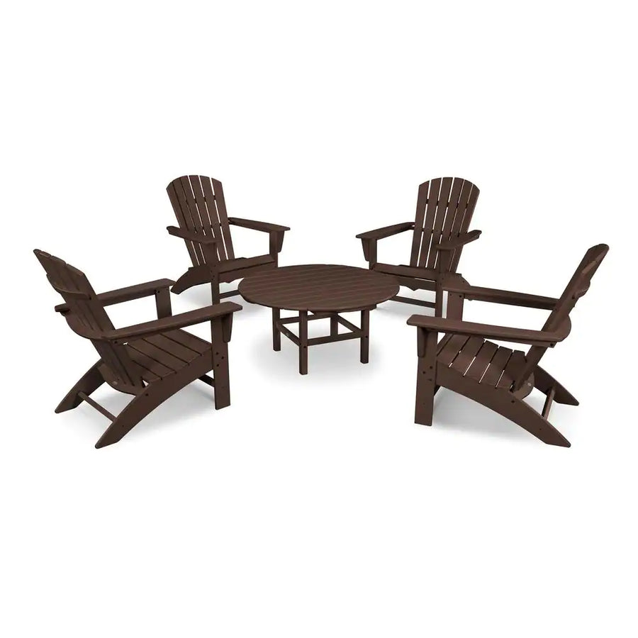 Grant Park Traditional Curveback Mahogany Adirondack Chair - $120