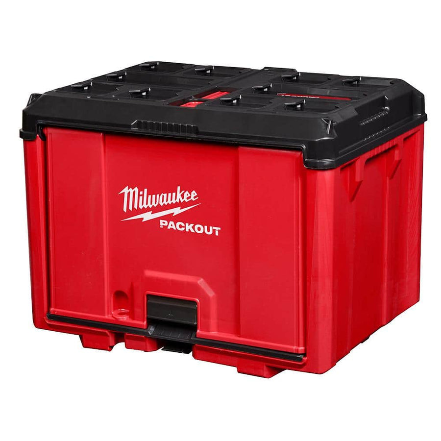 Milwaukee Packout 19.5 in. W x 14.7 in. H x 14.5 in. D Cabinet in Red (1-Piece) - $85