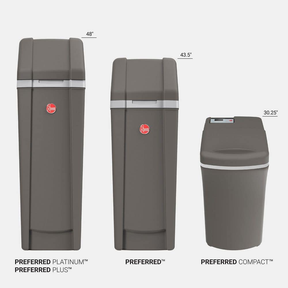 Rheem 18,000 Grain Compact Water Softener - $200