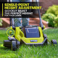 RYOBI 40V HP Brushless 20 in. Cordless Battery Walk Behind Push Mower - $230