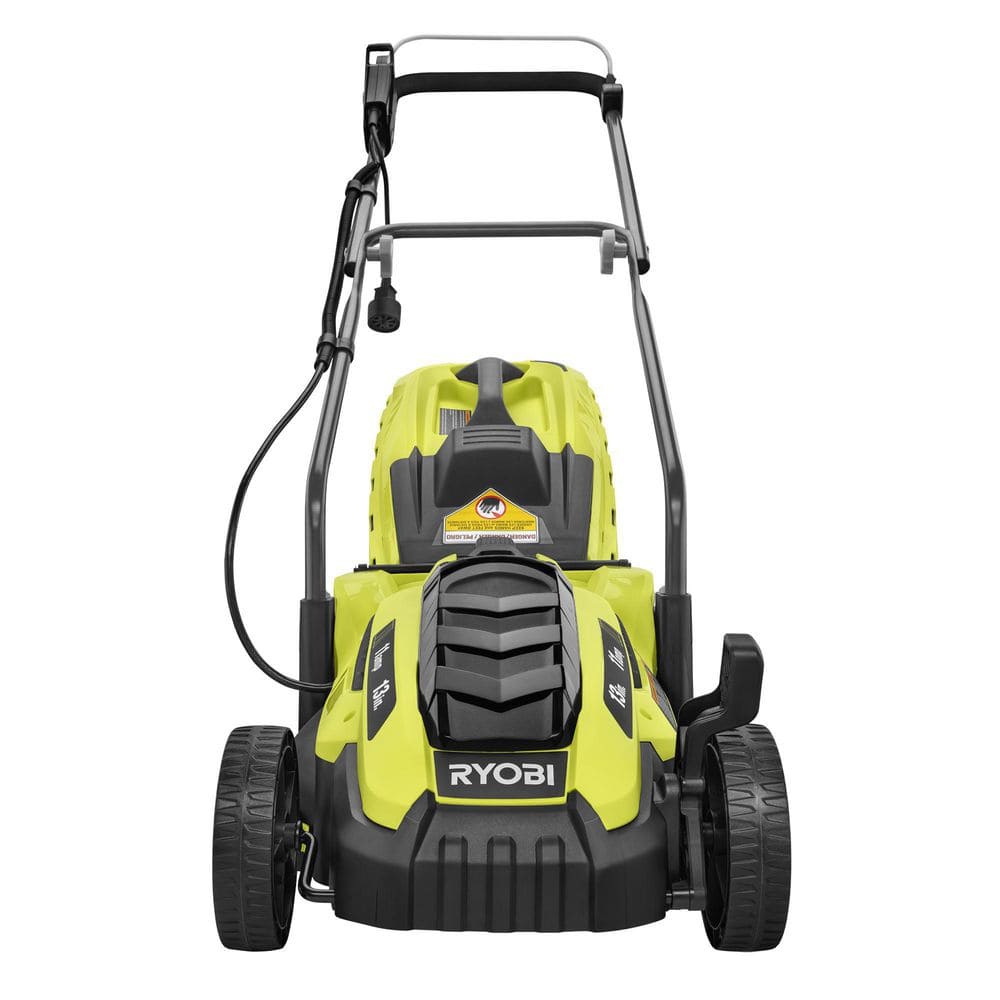 RYOBI 13 in. 11 Amp Corded Electric Walk Behind Push Mower 120 DISCOUNT BROS