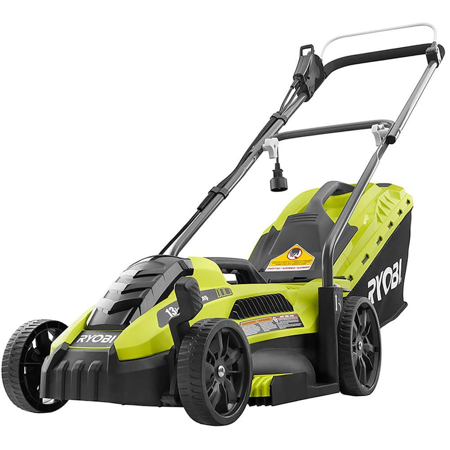 RYOBI 13 in. 11 Amp Corded Electric Walk Behind Push Mower - $120