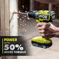 RYOBI ONE+ HP 18V Brushless Cordless 1/2 in. Drill/Driver and Impact Driver Kit - $140