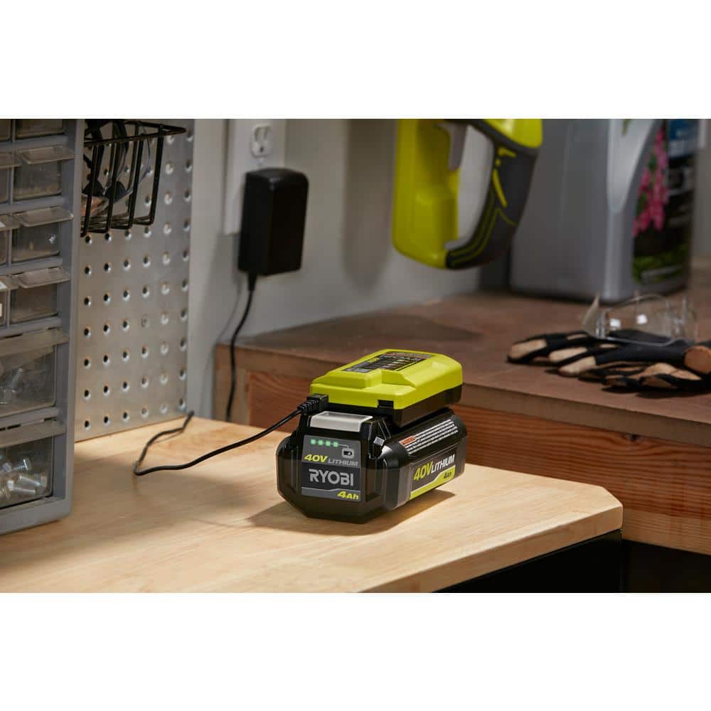 RYOBI 40V Lithium-Ion Charger with USB Port - $55