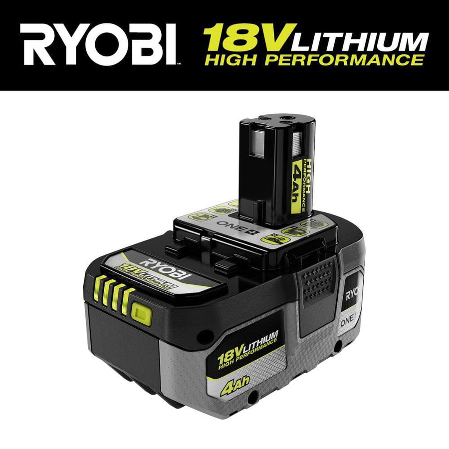 RYOBI ONE+ 18V 4.0 Ah Lithium-Ion HIGH PERFORMANCE Battery - $80