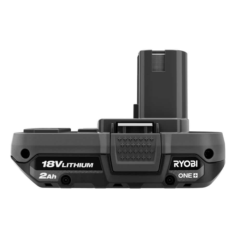 RYOBI ONE+ 18V Lithium-Ion 2.0 Ah Compact Battery (2-Pack) - $60