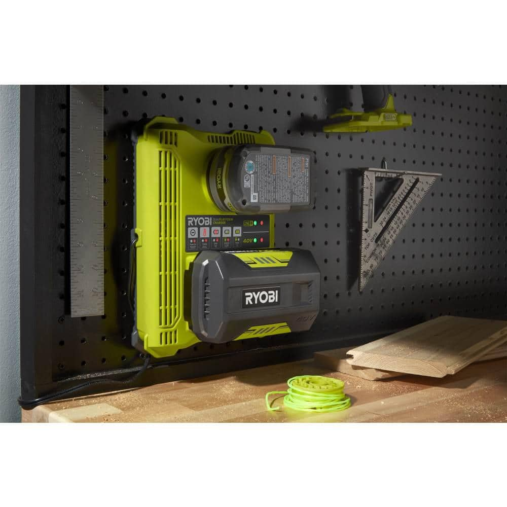 RYOBI ONE+ Lithium-Ion Dual Platform Charger for ONE+ 18V and 40-Volt Batteries - $70