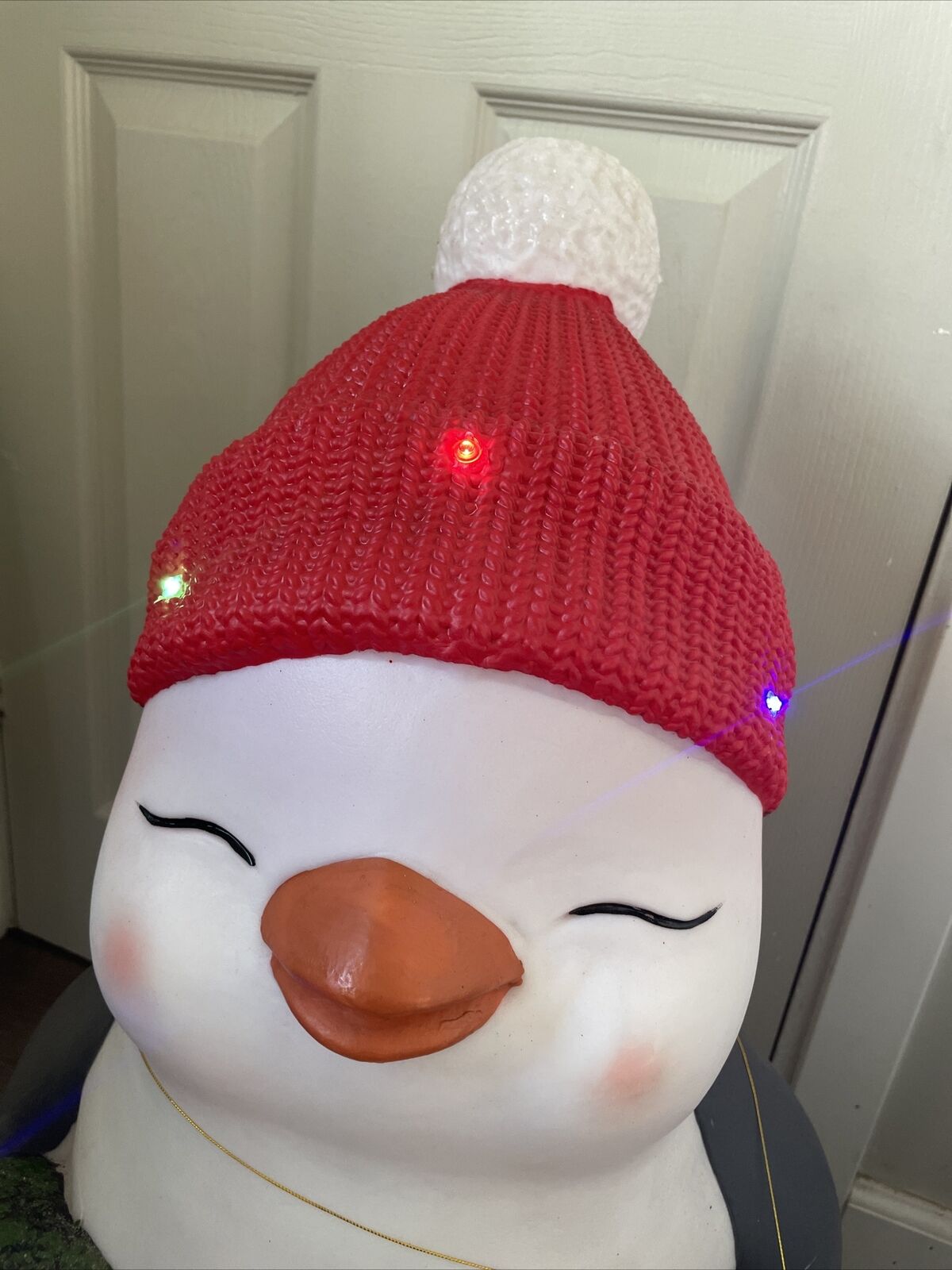 Home Depot Christmas 2022 2.5 ft blissful figures LED Penguin Blow Mold - $115
