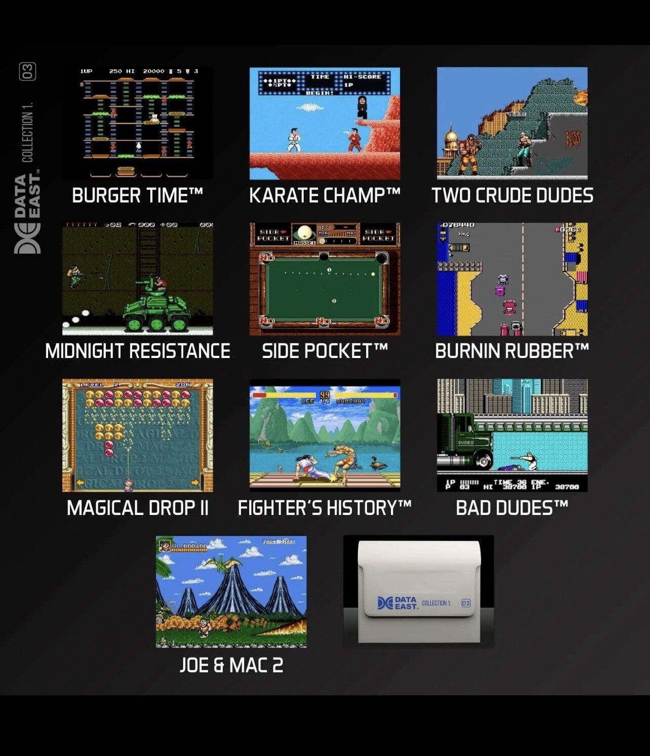 Evercade Premium Pack 3 Cartridge Collections Atari Interplay Data East - $120