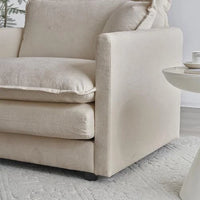 Chenille Oversized Accent Chair - 41.4”W Big Comfy Modular Cloud Chair - $150