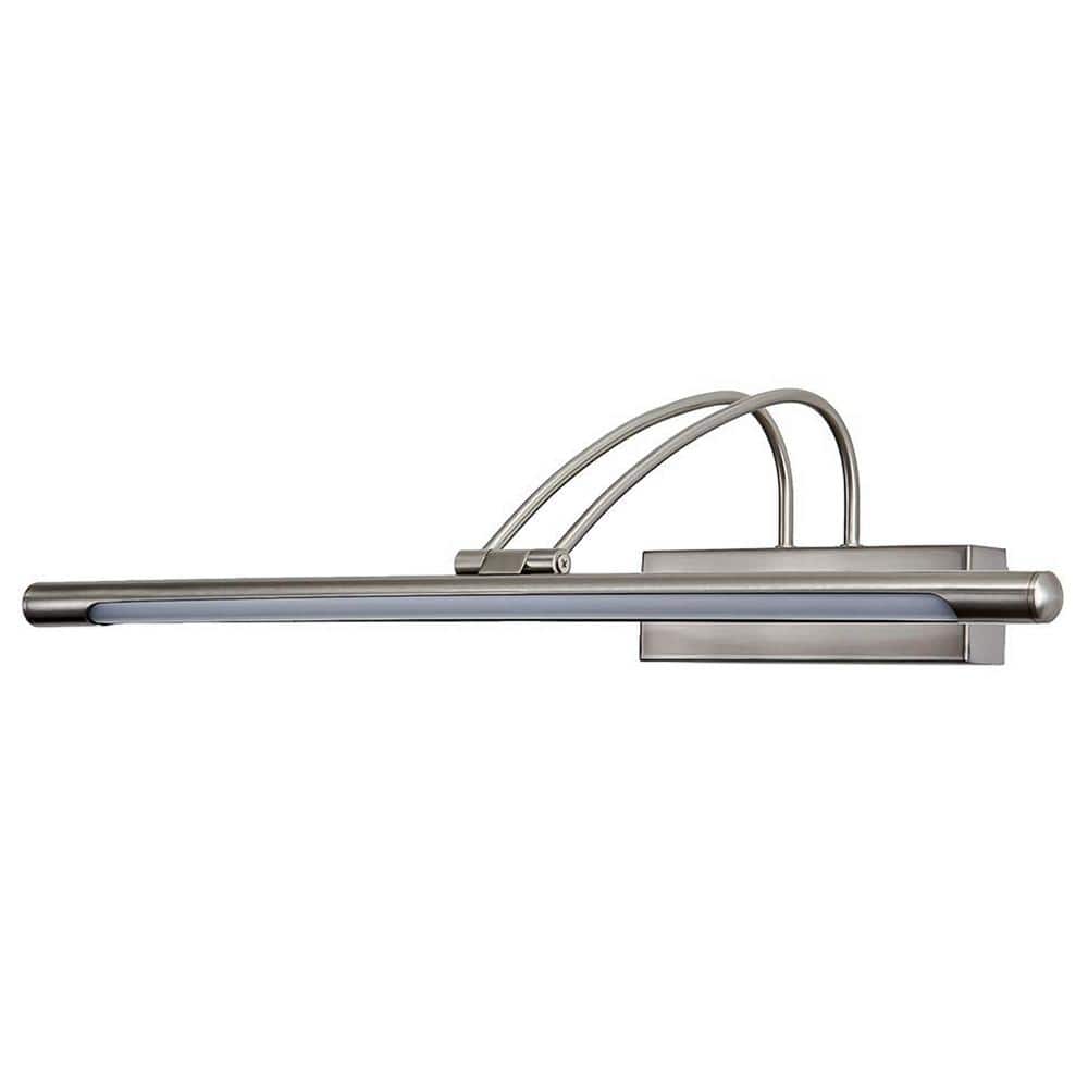 aiwen Modern 24 in. 1-Light 11-Watt Silver LED Vanity Light - $50