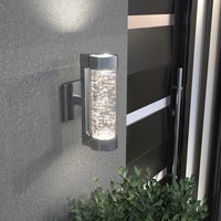 Artika Essence Integrated LED Hardwired Garage and Porch Light Cylinder Sconce - $40