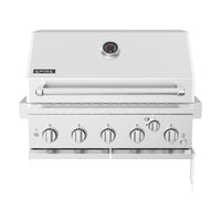 5-Burner Built-In Propane Gas Island Grill Head in Stainless Steel with Rear Burner - $515