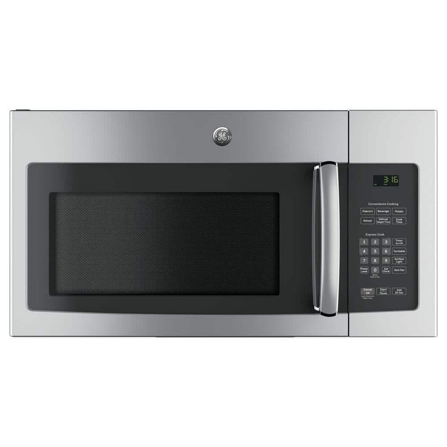 GE 1.6 cu. ft. Over the Range Microwave in Stainless Steel (Missing Plate) - $200