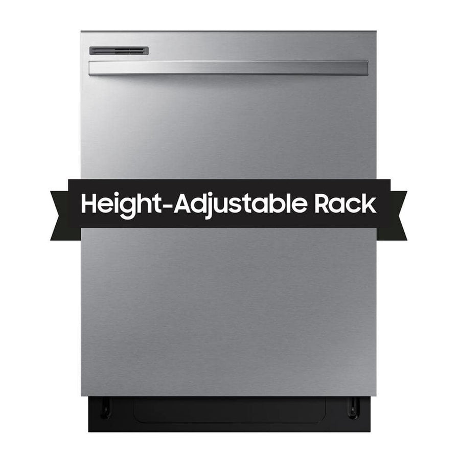 Samsung Fingerprint Resistant 53 dBA Dishwasher with Adjustable Rack - $260