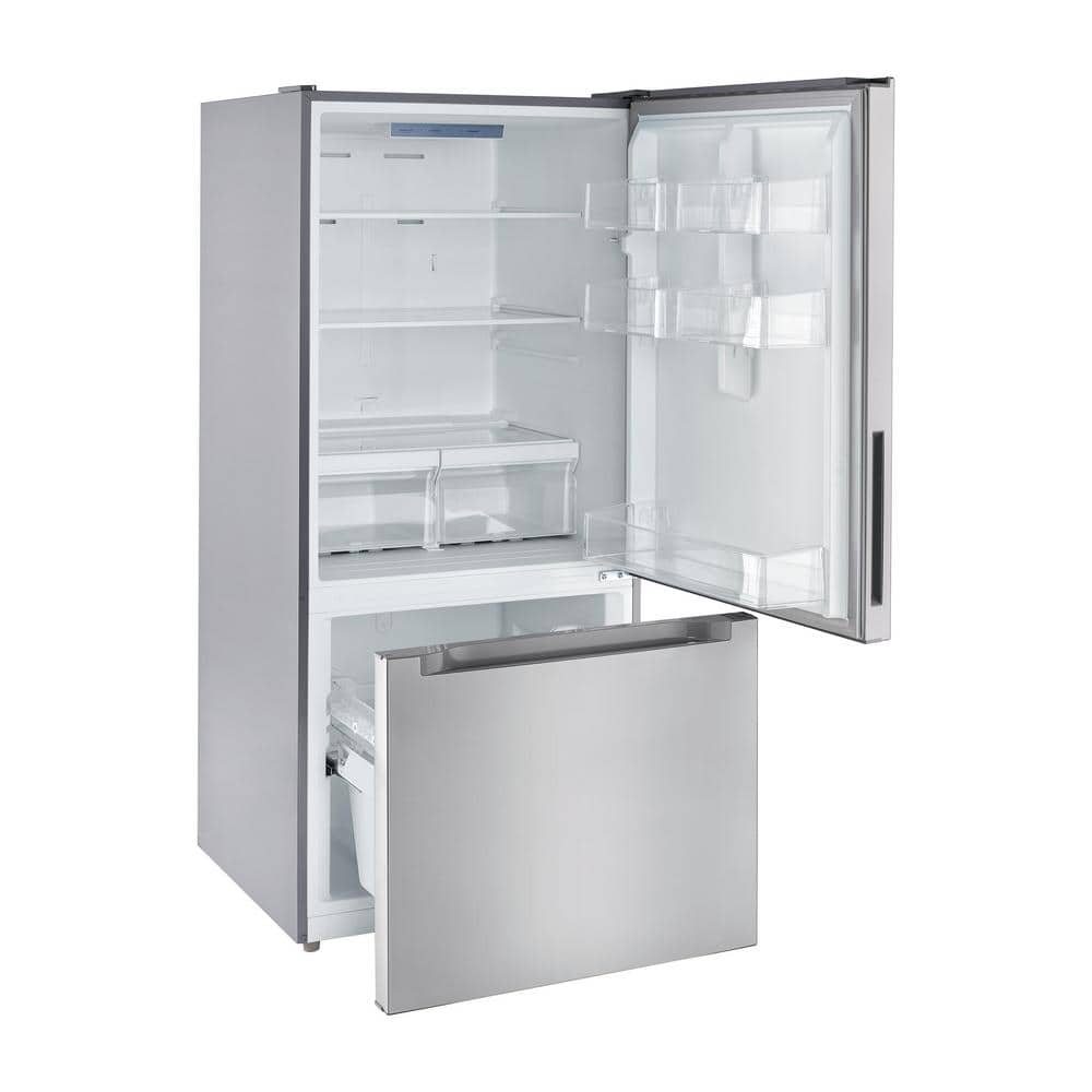 Vissani 18.7 cu. ft. Bottom Freezer Refrigerator in Stainless Steel (S