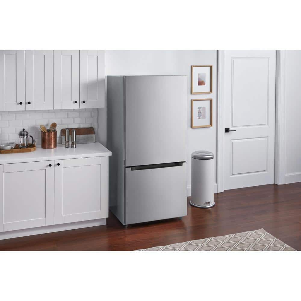 Vissani 18.7 cu. ft. Bottom Freezer Refrigerator in Stainless Steel (S