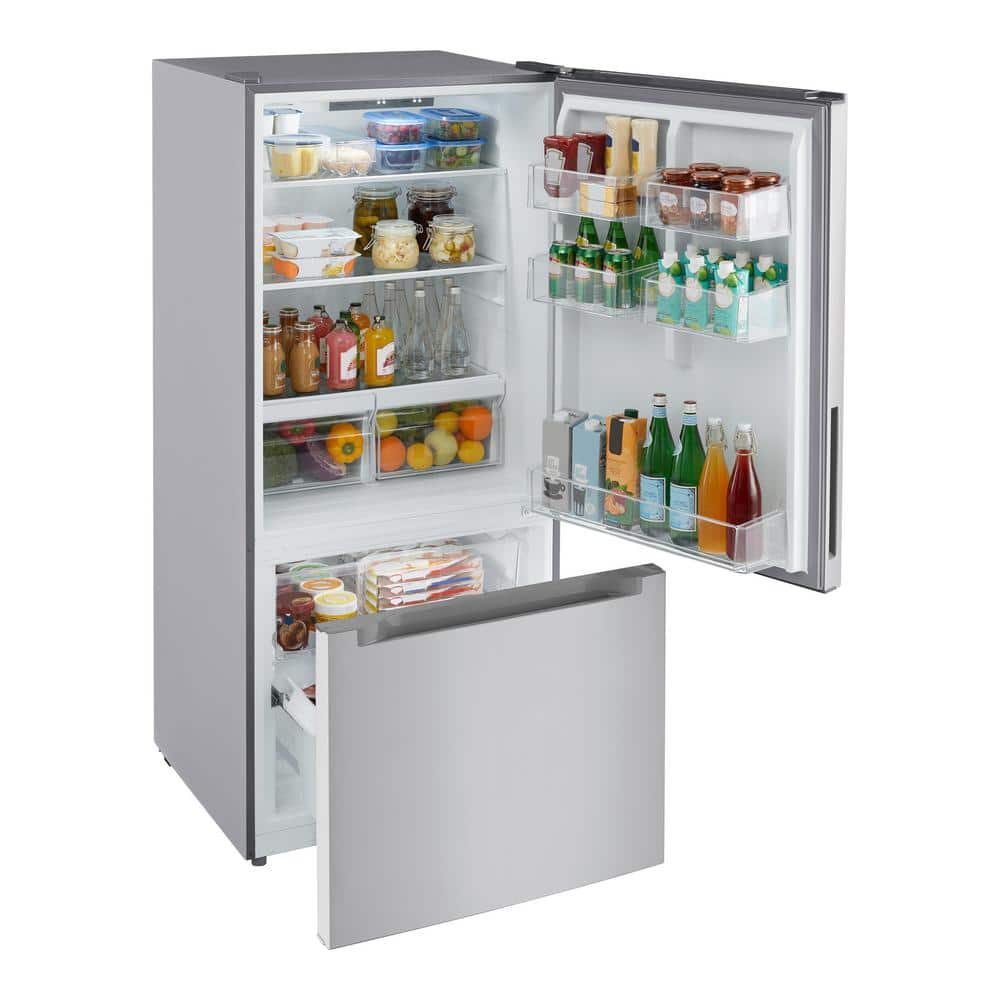Vissani 18.7 cu. ft. Bottom Freezer Refrigerator in Stainless Steel (S