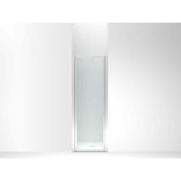 Sterling 25 in. W x 65 in. H Pivot Framed Shower Door in Silver with 1/8" Rain - $150