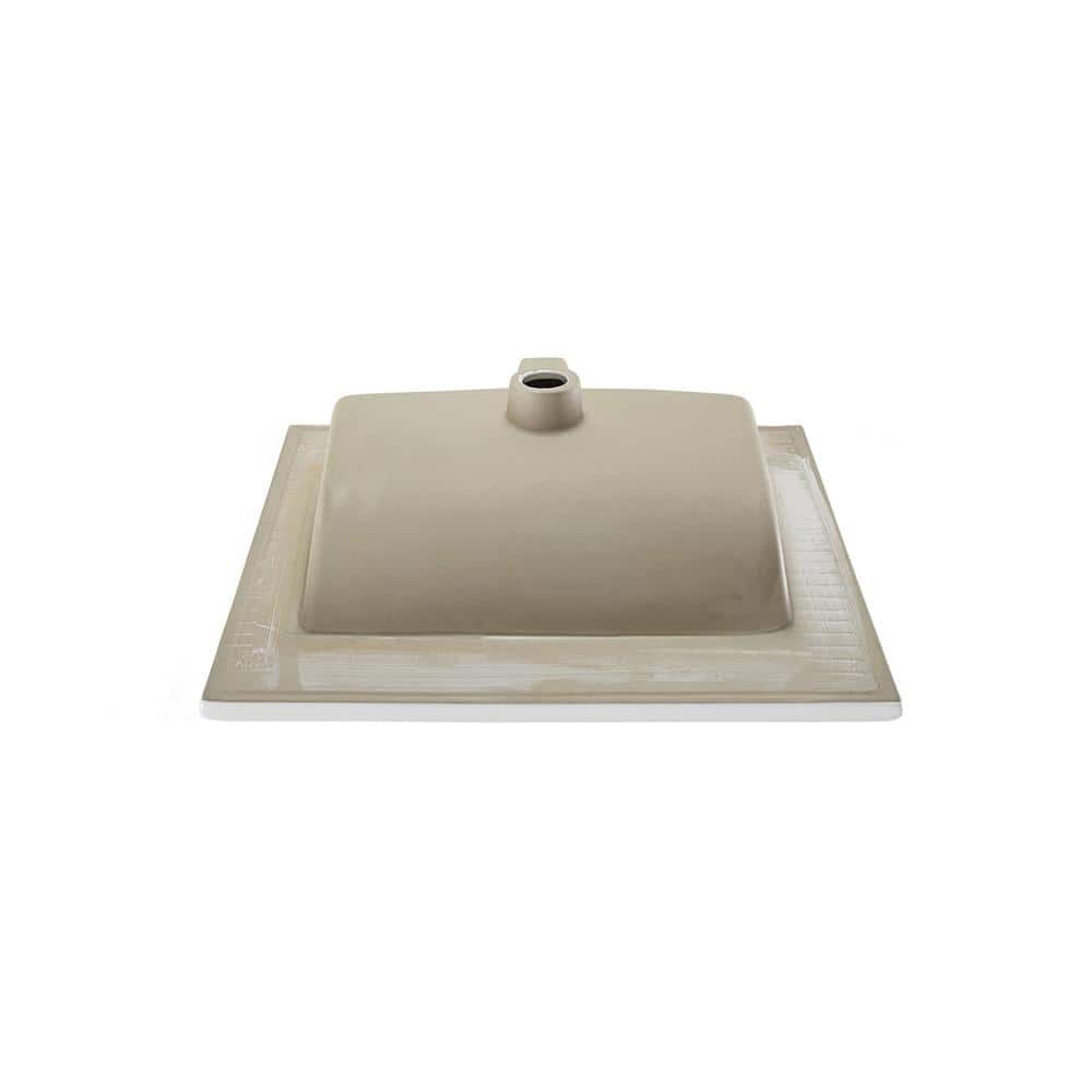Swiss Madison 24 in. Ceramic Vanity Top with 3-Faucet Holes with White Basin - $55