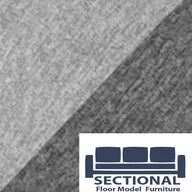 Cover: Side, Deep - Tonal Sterling Chenille - Floor Model