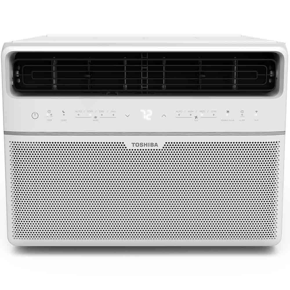 Toshiba 10,000 BTU 115-Volt Smart Wi-Fi Touch Control Window Air Conditioner - $215