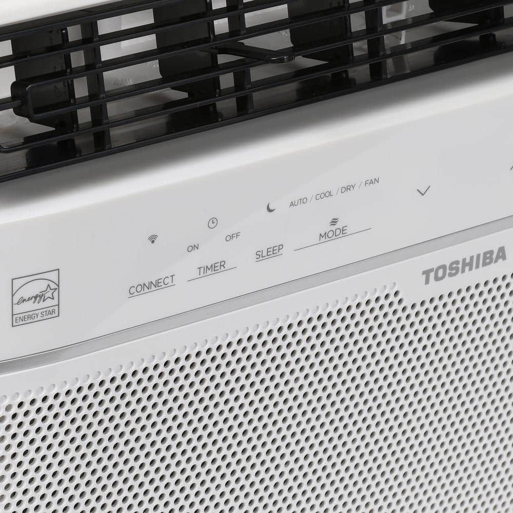 Toshiba 10,000 BTU 115-Volt Smart Wi-Fi Touch Control Window Air Conditioner - $215