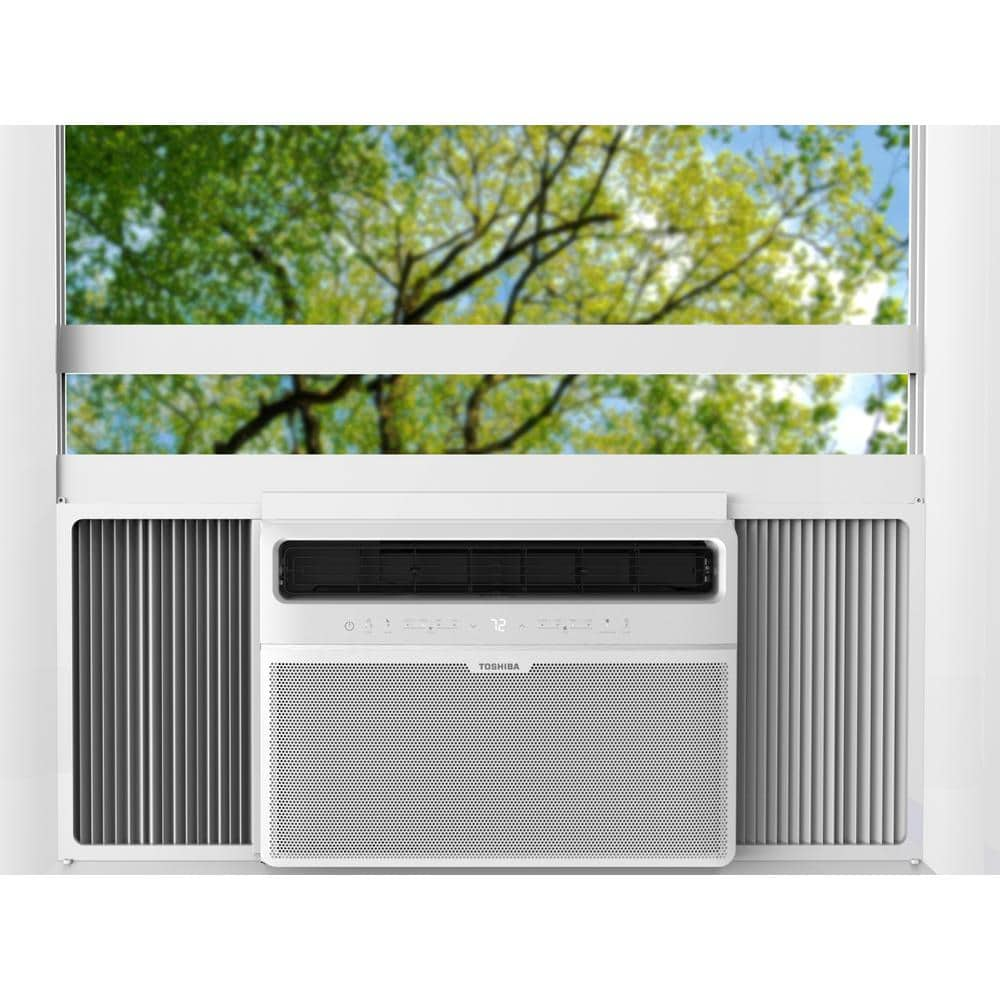 Toshiba 10,000 BTU 115-Volt Smart Wi-Fi Touch Control Window Air Conditioner - $215