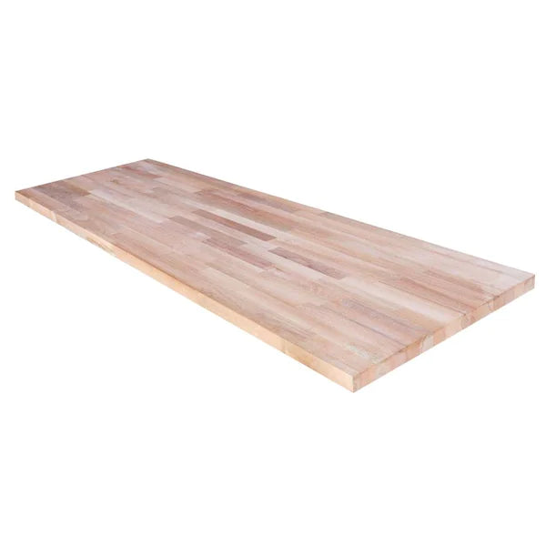 HR 10 ft. L x 25 in. D Unfinished Birch Solid Wood Butcher Block, Eased Edge  - $250