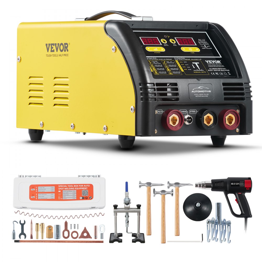 VEVOR Dual Pro Stud Welder Professional 5KW Welder for Steel & Aluminum Panels - $280