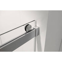 VANITYFUS 72 in. W x 76 in. H Double Sliding Frameless Shower Door - $715