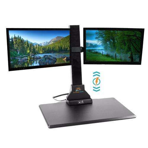 VersaDesk Sunrise Electric Desk Riser -Dual Monitor, SRDC-D - $90