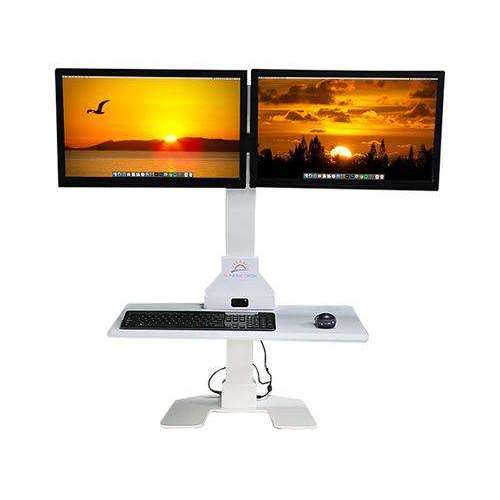 VersaDesk Sunrise Electric Desk Riser -Dual Monitor, SRDC-D - $90