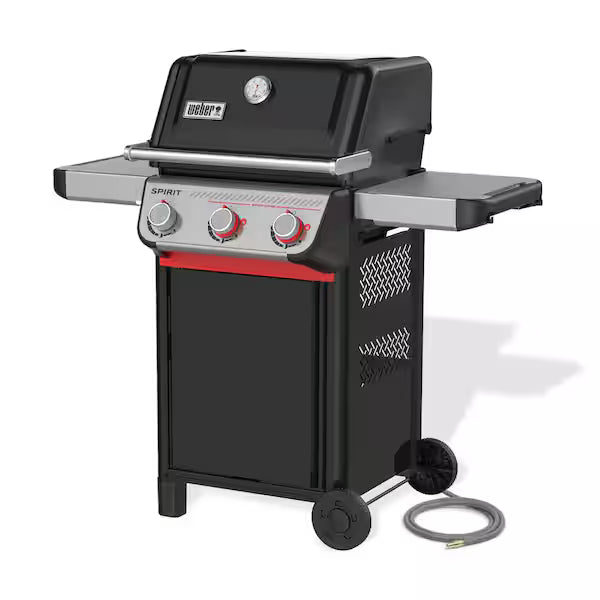 Weber Spirit E-325 3-Burner Natural Gas Grill in Black with Powerful Boost Burners - $365