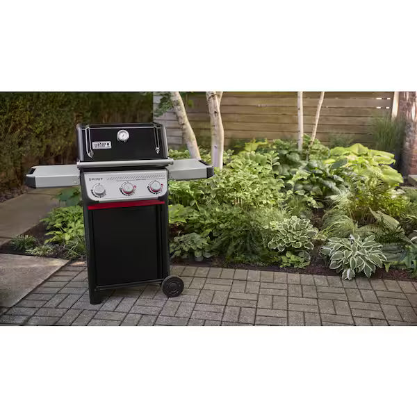 Weber Spirit E-325 3-Burner Natural Gas Grill in Black with Powerful Boost Burners - $365