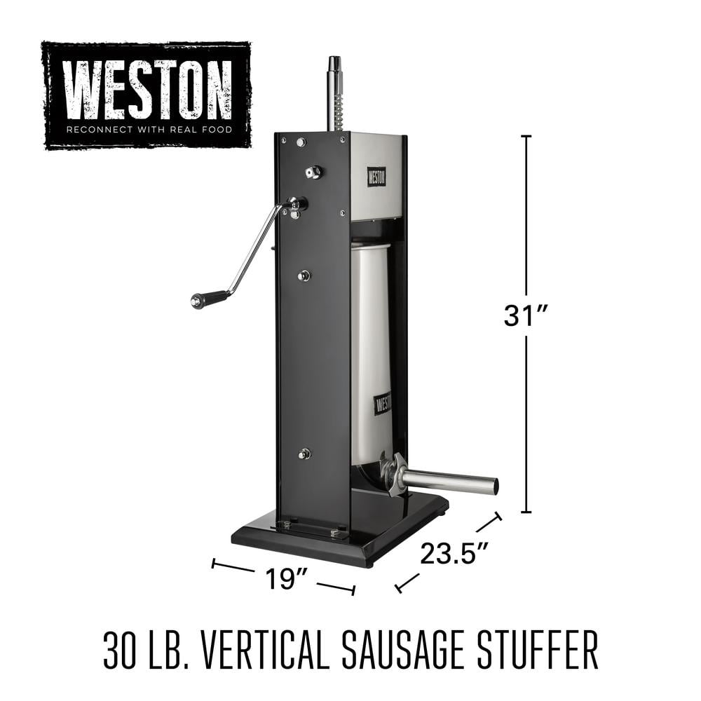 Weston 30 Lb Capacity Vertical Sausage Stuffer - $245