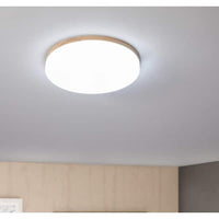 aiwen 15 in. 1-Light White 25-Watt Integrated LED Flush Mount Ceiling Lighting - $30