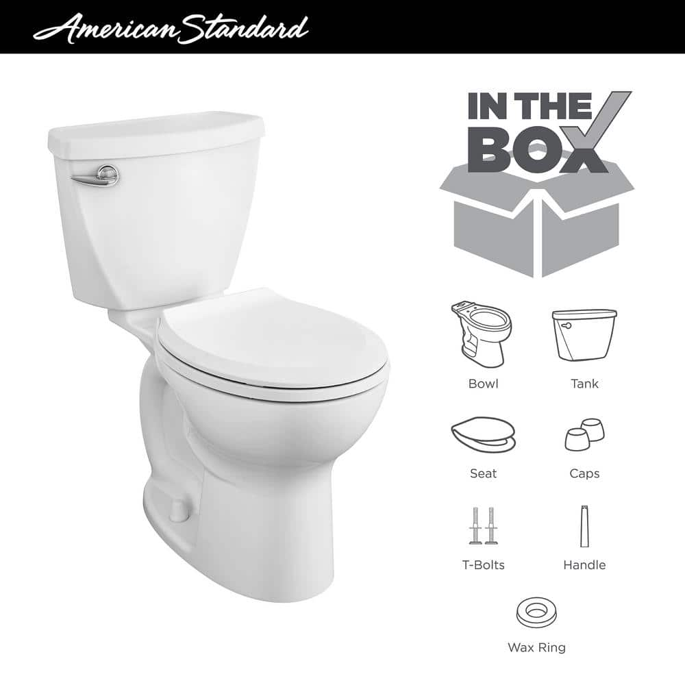 Cadet 3 FloWise 10 in Rough Two-Piece 1.28 GPF Toilet with Slow-Close Seat - $120