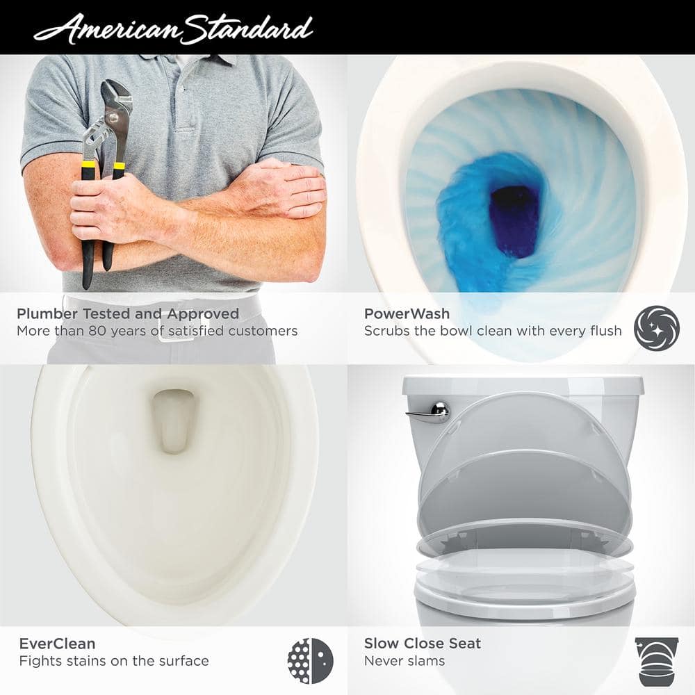 Cadet 3 FloWise 10 in Rough Two-Piece 1.28 GPF Toilet with Slow-Close Seat Round - $120