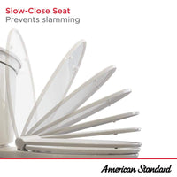 American Standard Champion Two-Piece 1.28 GPF Single Flush Elongated Chair Toilet - $100
