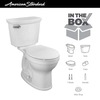 American Standard Champion Two-Piece 1.28GPF Single Flush Round Chair Height Toilet - $125
