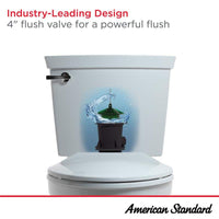 American Standard Champion Two-Piece 1.28GPF Single Flush Round Chair Height Toilet - $125