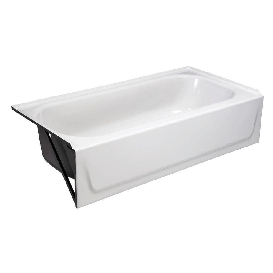 Bootz Industries Aloha 60 in. x 30 in. Soaking Bathtub with Left Drain in White - $120
